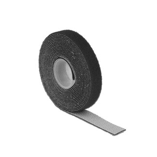S-Impuls Klettband Rolle 13mm Schwarz (3 Meter)