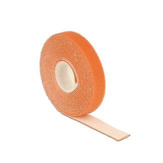 DeLOCK Klettband Rolle 13mm Orange (3 Meter)