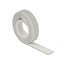 Klettband Rolle 13mm Grau (1 Meter)