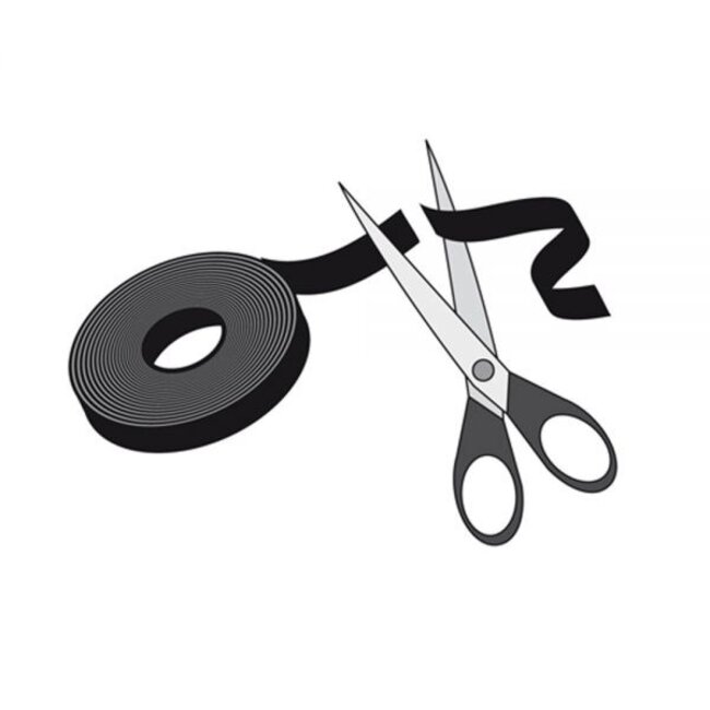 Klettband Rollen 16mm / Verschiedene Farben (4x 1 Meter)