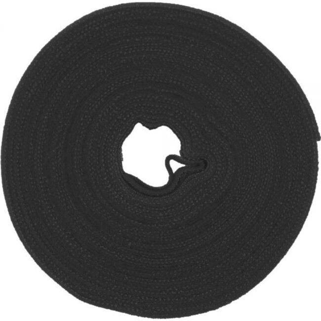 Klettband Rolle 16mm Schwarz (10 Meter)