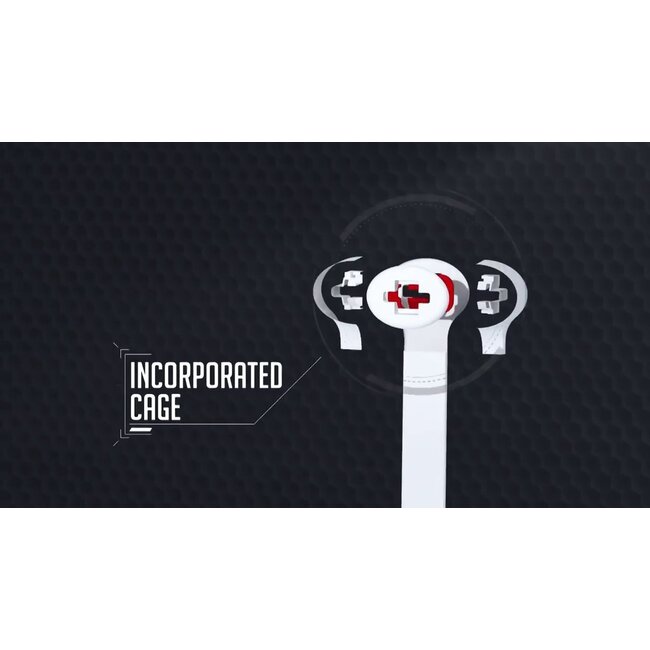 Elematic 2-Lock Kabelbinder 200 x 3,5mm transparent (100 Stück)