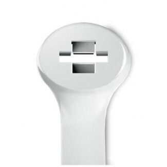 Elematic Elematic 2-Lock Kabelbinder 290 x 4,5mm transparent (100 Stück)