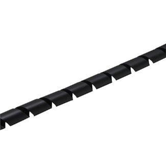 Cablexpert Spiralband Kabelschutzschlauch - 12mm / 10m / Schwarz