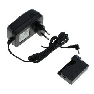 VHBW Netzadapter kompatibel mit Canon ACK-E8 und DR-E8 (LP-E8)