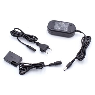VHBW Kamera-Netzadapter kompatibel mit Canon ACK-E18 und DR-E18 (LP-E17)