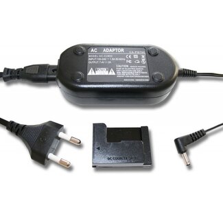 VHBW Kamera-Netzadapter kompatibel mit Canon ACK-DC80 (NB-10L)