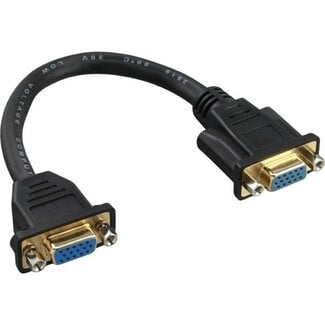 InLine VGA Adapter mit Montageoption - 0,20 Meter