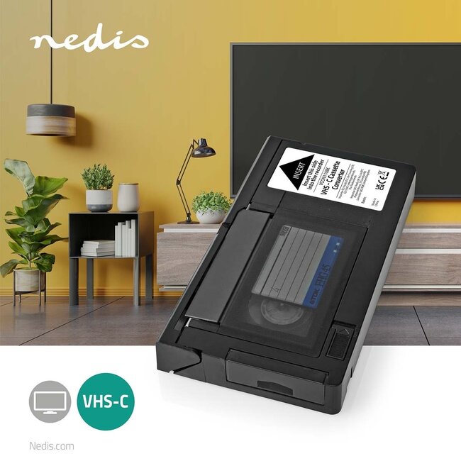 Nedis VHS-C Kassettenadapter