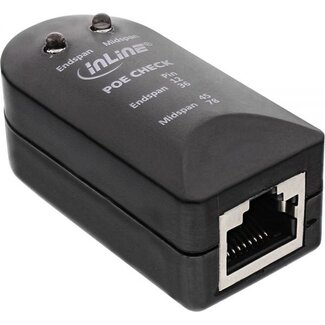 InLine Power over Ethernet (PoE / PoE+) Tester