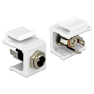 DeLOCK Keystone DC-Modul 5,5mm x 2,1mm zum Löten