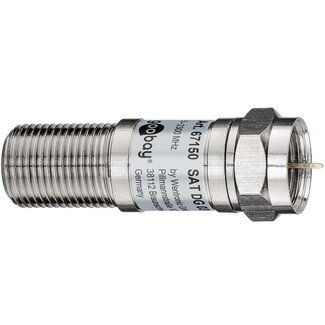 Goobay F (m) - F (w) Signalabschwächer für CAI/Satellitenanlagen - 3 dB