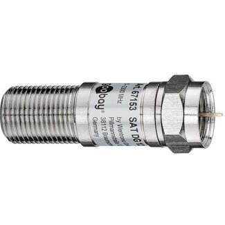 Goobay F (m) - F (w) Signalabschwächer für CAI/Satellitenanlagen - 12 dB