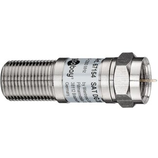 Goobay F (m) - F (w) Signalabschwächer für CAI/Satellitenanlagen - 20 dB