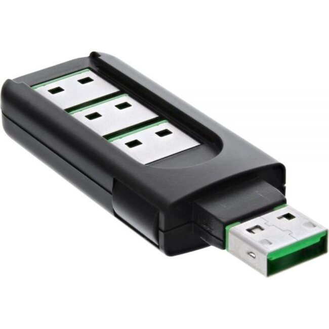 InLine USB-Portschloss - Schlüssel mit 4 Schlössern