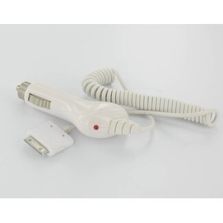 Dolphix 30-Pin Auto-Ladegerät mit festem Kabel - 1A - 1 Meter