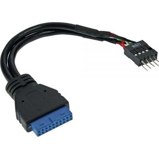 InLine Pin Header USB 2.0 auf USB 3.0 Adapter - 0,15 m