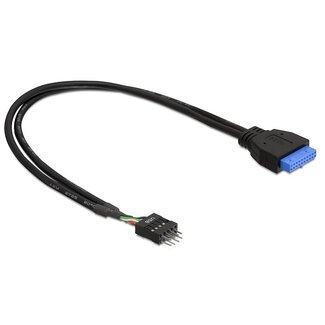 DeLOCK Pin-Header USB 2.0 auf USB 3.0 Adapter - 0,60 Meter