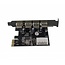 USB PCIe Karte - 4x USB-A / USB 3.0