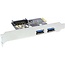 InLine PCIe Karte - 2x USB 3.0 mit SATA-Stromversorgung