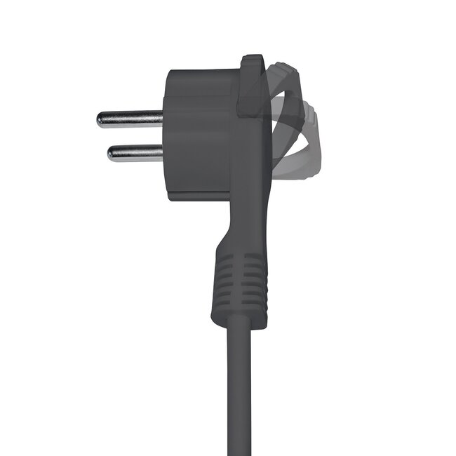 MaxTrack Steckdosenleiste 5-fach + 2x USB / Schwarz - 3 Meter