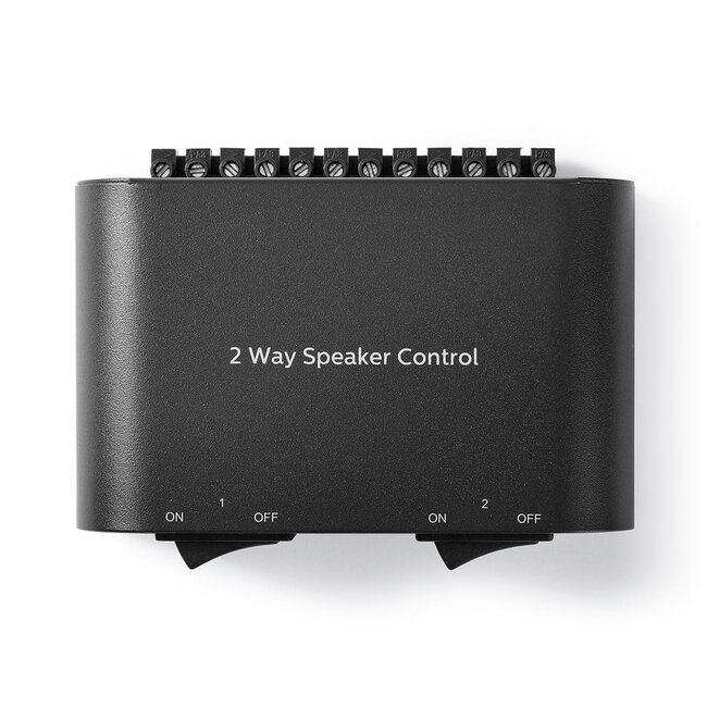 Nedis Lautsprecherschalter - 2-fach (Metall)