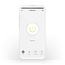 Nedis SmartLife WLAN-Steckdose mit Strommesser und Schalter - 1 Steckplatz - max. 10A / Weiß