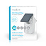 Nedis SmartLife WLAN Outdoor-Steckdose (IP44) mit Strommesser und Schalter - 1-fach - max. 16A - Weiß
