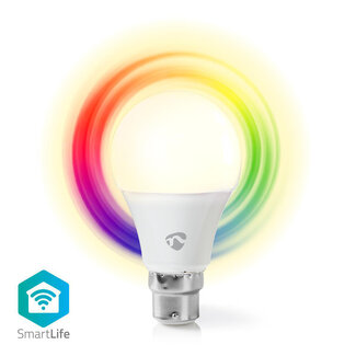 Nedis Nedis SmartLife Wi-Fi LED-Lampe - B22 Fassung / Vollfarbe & Warmweiß
