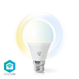 Nedis Nedis SmartLife Wi-Fi LED-Lampe - B22 Fassung / Warm- bis Kaltweiß