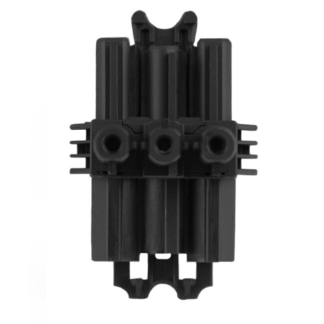 Plenty Installationsstecker Verteiler - Prolink - 1 auf 2 / Schwarz