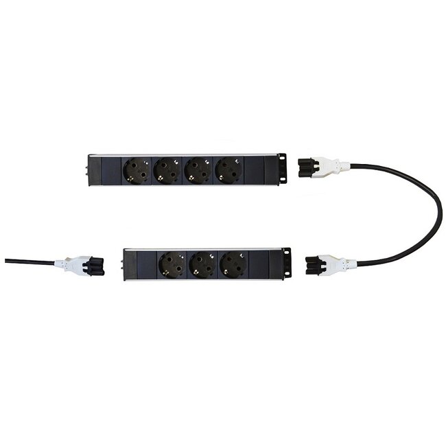 Plenty Installationsstecker Stromkabel - Prolink - Schwarz - 1 Meter