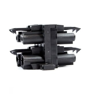 Bachmann Bachmann Installationsstecker Verteiler - Wieland GST18® - 1 auf 3 / Schwarz