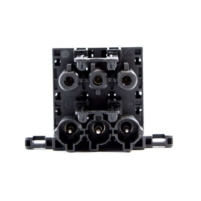 Bachmann Installationsstecker Verteiler - Wieland GST18® - 1 auf 3 / Schwarz