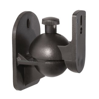 My Wall My Wall Lautsprecher-Wandhalterung Set für kleine Lautsprecher – bis 3,5 kg / Schwarz