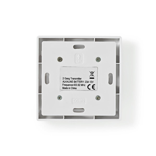 Nedis SmartHome RF Wandschalter - 2 Tasten