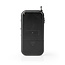 Nedis tragbares AM/FM-Radio 1,5W / Schwarz