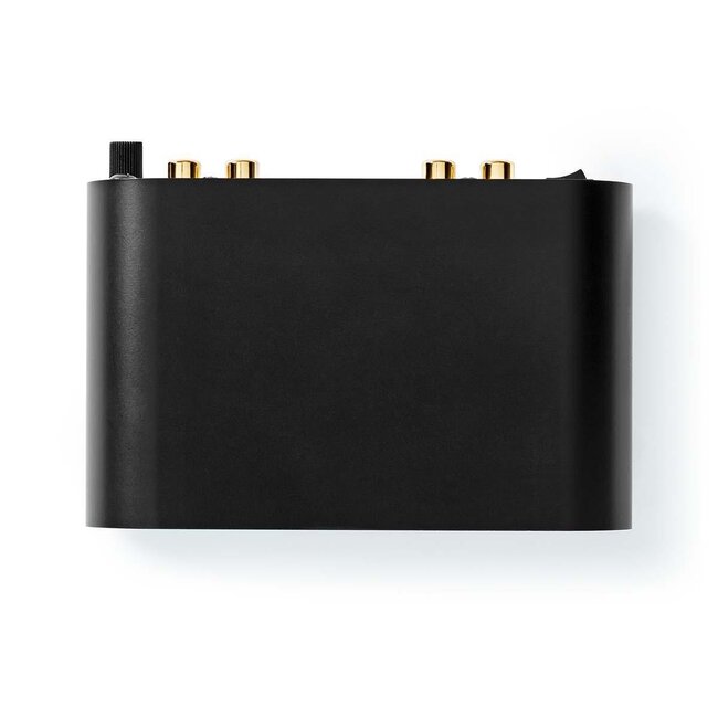 Nedis Phono Vorverstärker für Plattenspieler, 1x Eingang, Schwarz