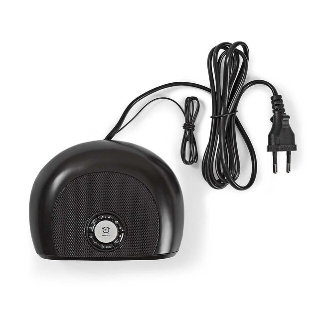 Nedis Digitaler Wecker mit AM/FM-Radio, Schwarz