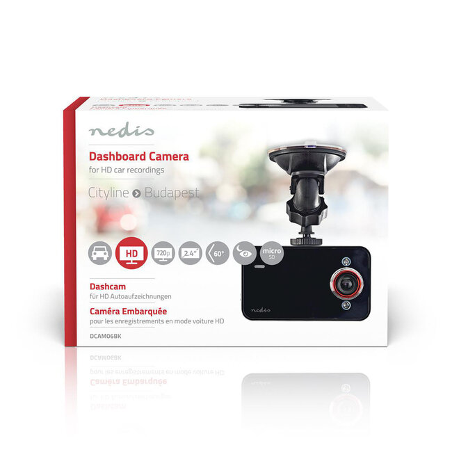 Nedis Dashcam HD 720p
