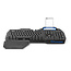 Nedis Gaming COATYSS mechanische Multimedia USB Tastatur / Metall
