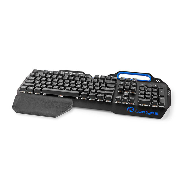 Nedis Gaming COATYSS mechanische Multimedia USB Tastatur / Metall