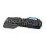 Nedis Gaming COATYSS mechanische Multimedia USB Tastatur / Metall
