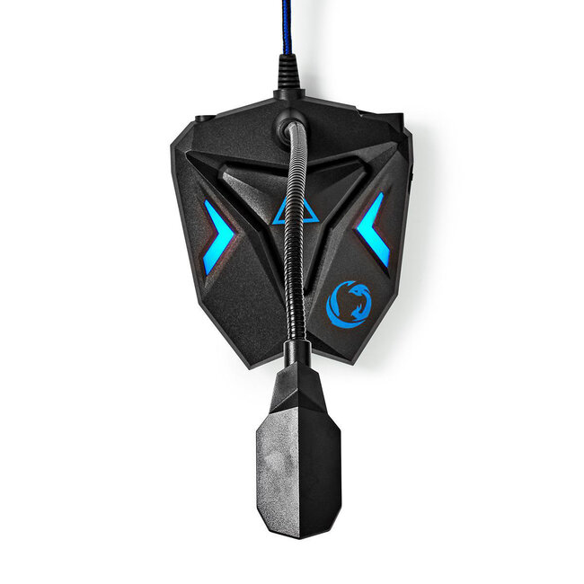 Nedis Gaming Schreibtischmikrofon - USB / Schwarz/Blau