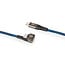 Nedis Gaming USB-C 180° Winkelkabel - USB 2.0 - 20V/3A - Blau - 2m