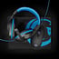 Nedis Gaming EVNOR 3-in-1 Combo Set – Headset, Maus & Mauspad / Schwarz/Blau