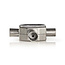 Nedis TV-Splitter 2-fach Metall 5-900 MHz