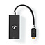 Nedis USB-C auf Mini DisplayPort Adapter mit DP Alt Mode (4K 60 Hz) / Schwarz - 0,15 m
