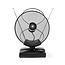 Nedis Aktive Innenantenne FM/UHF/VHF DVB-T/T2 DAB+ HDTV 36 dB LTE700 Filter Schwarz 1,6 m