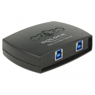 DeLOCK DeLOCK USB Umschalter 2x USB-B auf 1x USB-A - USB 3.0 / Schwarz
